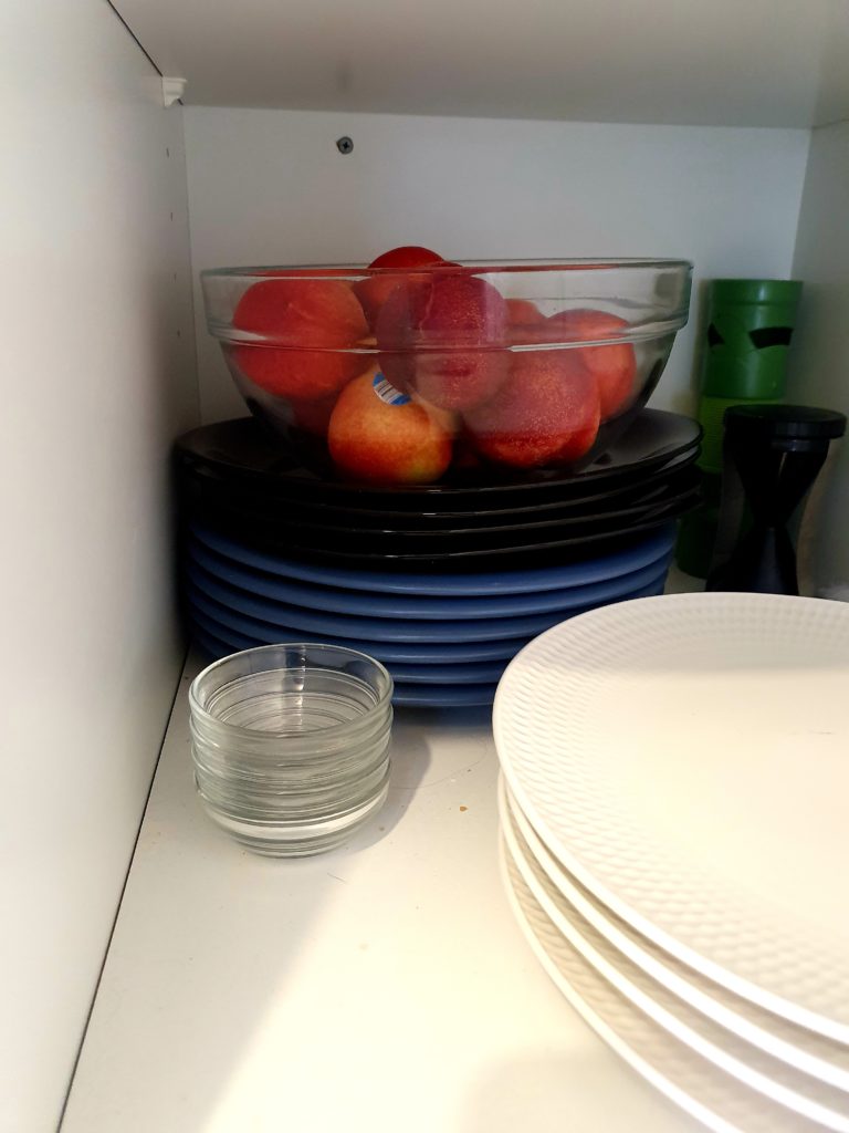 Roast nectarine ice cream 3