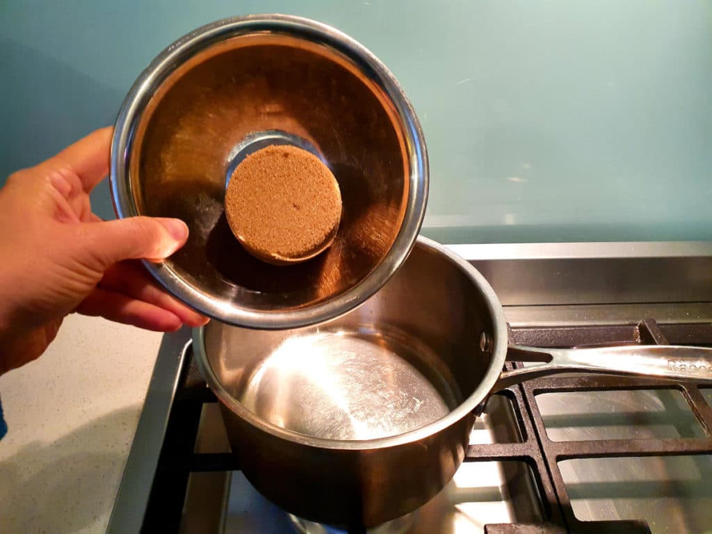 honey caramel process 1
