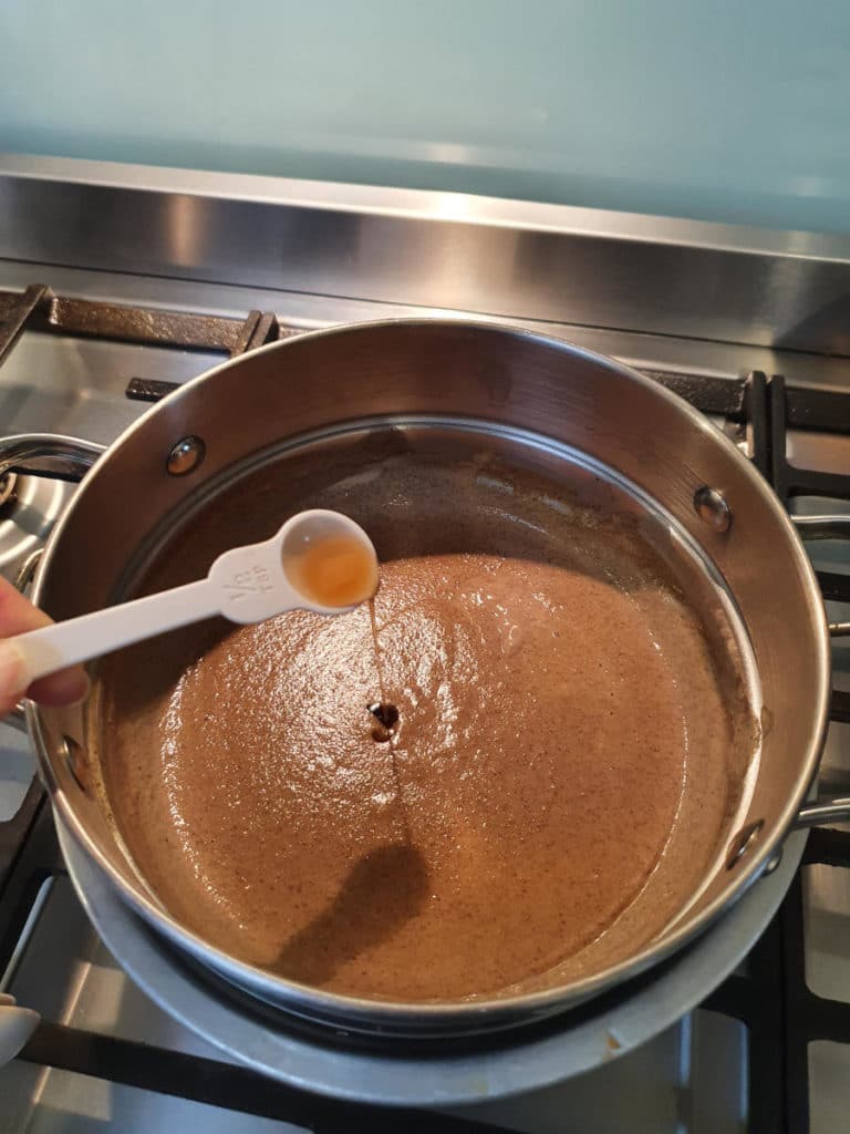 Adding vanilla to mix