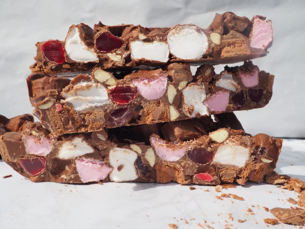 Tim Tam Rocky Road horizontal stacked