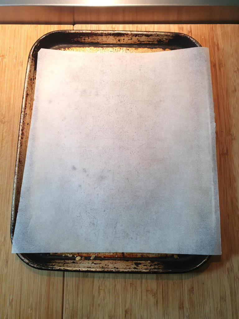 Basic meringues 3 lined baking tray