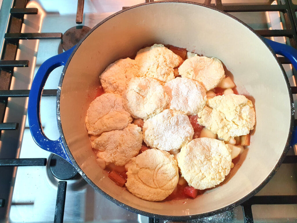 Ready to bake cobbler