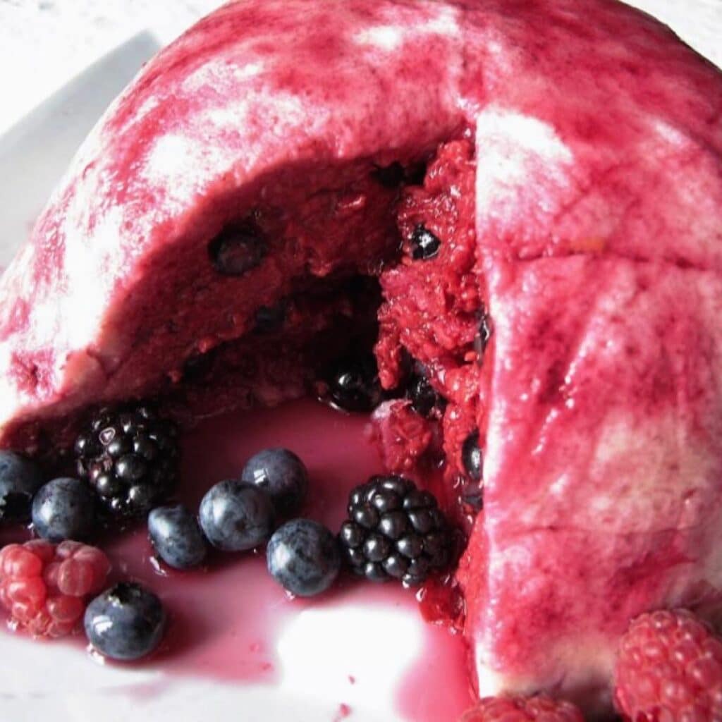 Easy english summer pudding