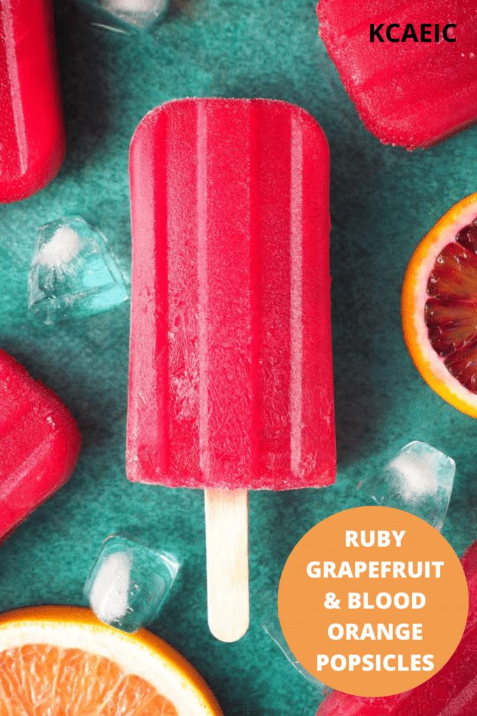 Ruby grapefruit and blood orange popsicles pin