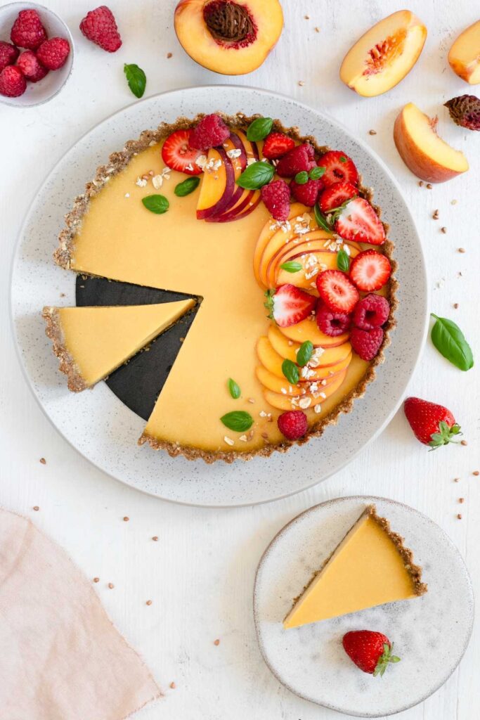 21 Fresh summer fruit desserts 14 No bake summer peach tart