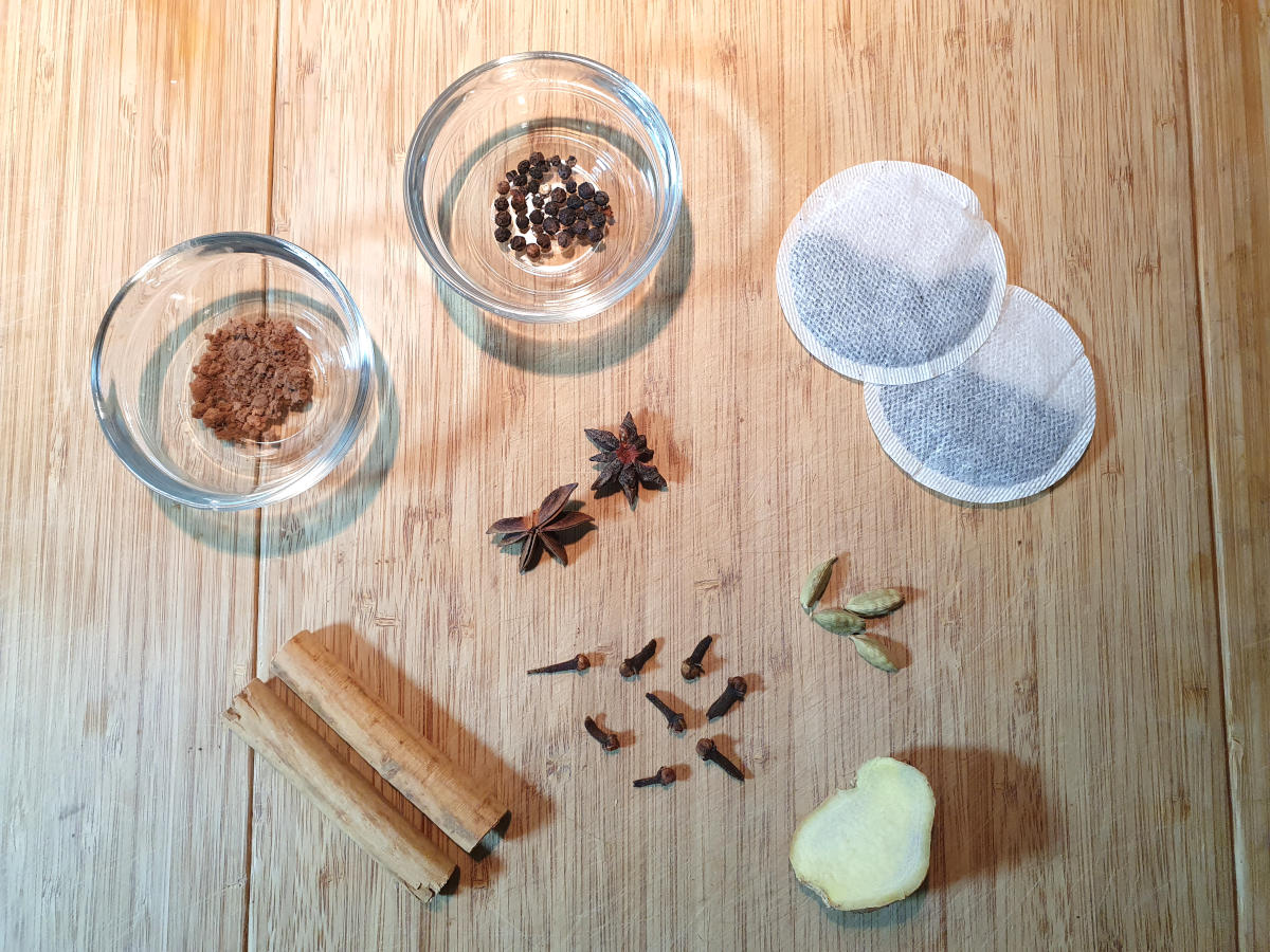 Masala chai ice cream 4 spices for ice cream