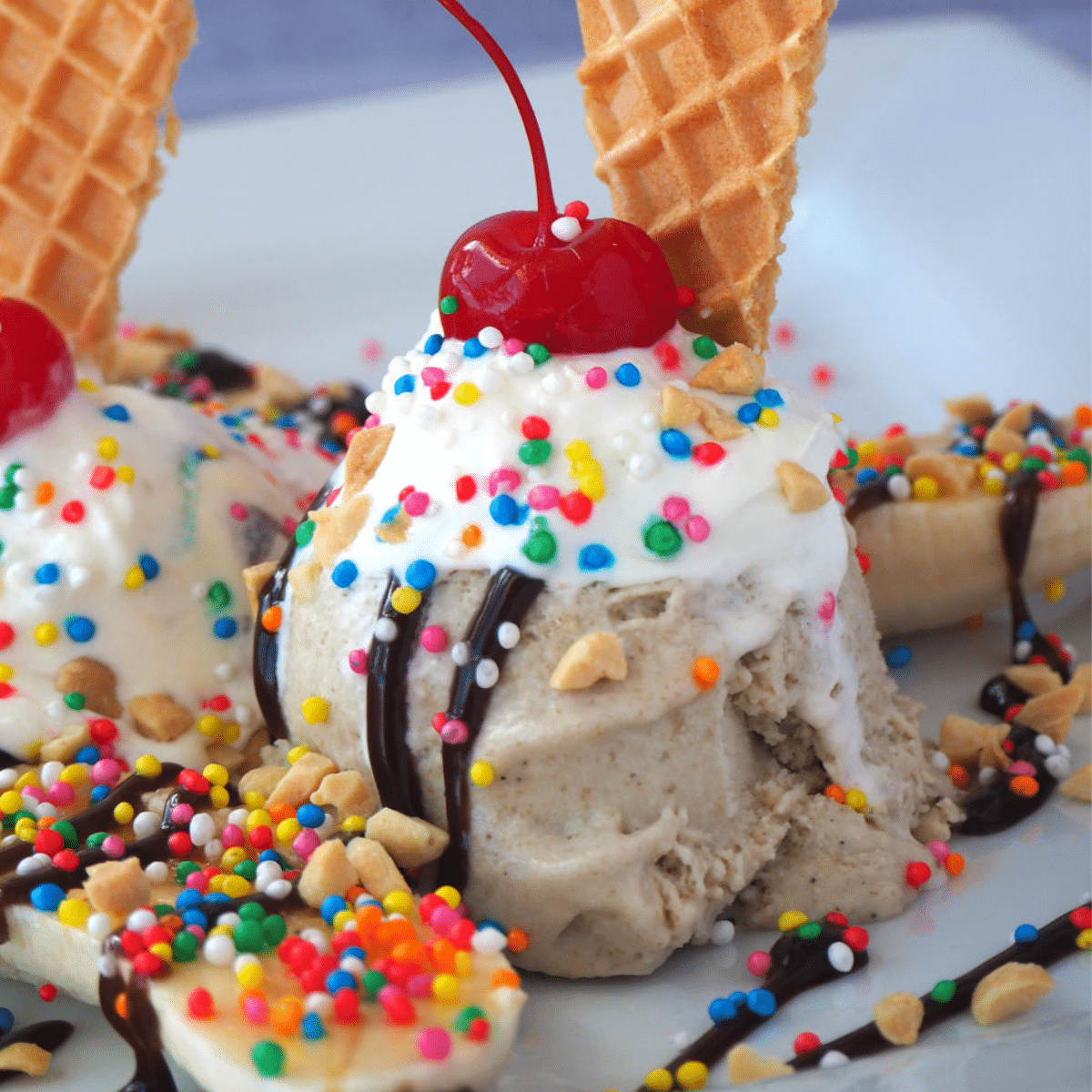 Banana Split Ice Cream Recipe