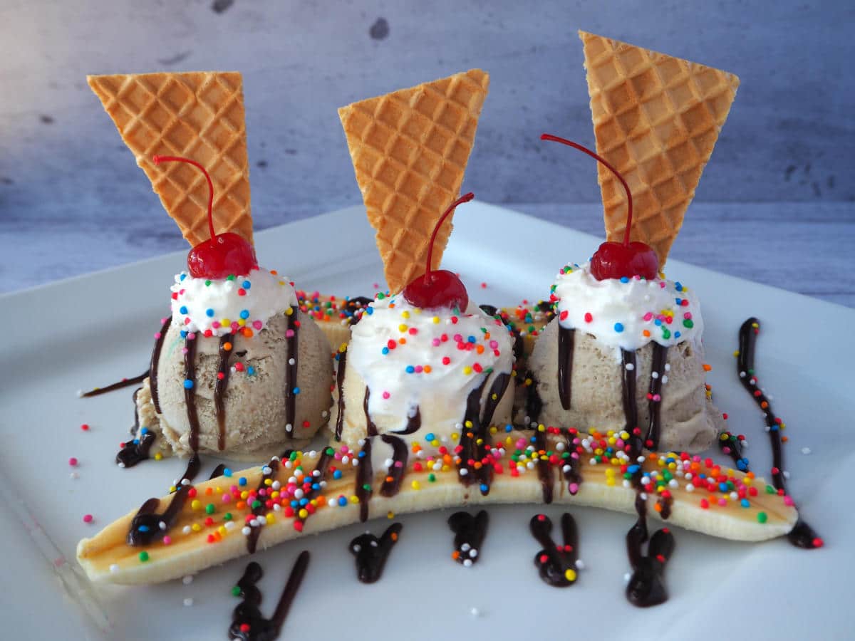 Banana Split Ice Cream Recipe