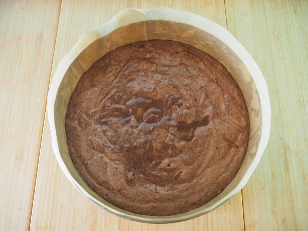 Traditional Black Forest Cake 11 Ready to bake cake.