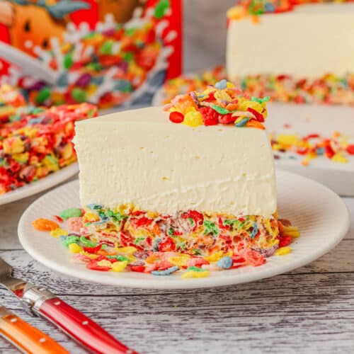 Fruity Pebbles Cheesecake